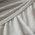 3D Grid Jacquard Sofa Cover, High Stretch Plush Waffle Couch Slipcover with Tie Straps