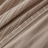 3D Grid Jacquard Sofa Cover, High Stretch Plush Waffle Couch Slipcover with Tie Straps