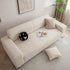 3D Grid Jacquard Sofa Cover, High Stretch Plush Waffle Couch Slipcover with Tie Straps