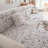 Stretch Individual Cushion Slipcovers, Furniture Protector with Elastic Bottom, Couch Cover Replacement