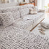 Stretch Individual Cushion Slipcovers, Furniture Protector with Elastic Bottom, Couch Cover Replacement