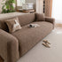 Elastic Stretch Sofa Cover Slipcover, Soft Plush Bubble Textured Jacquard Couch Cover