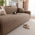 Elastic Stretch Sofa Cover Slipcover, Soft Plush Bubble Textured Jacquard Couch Cover