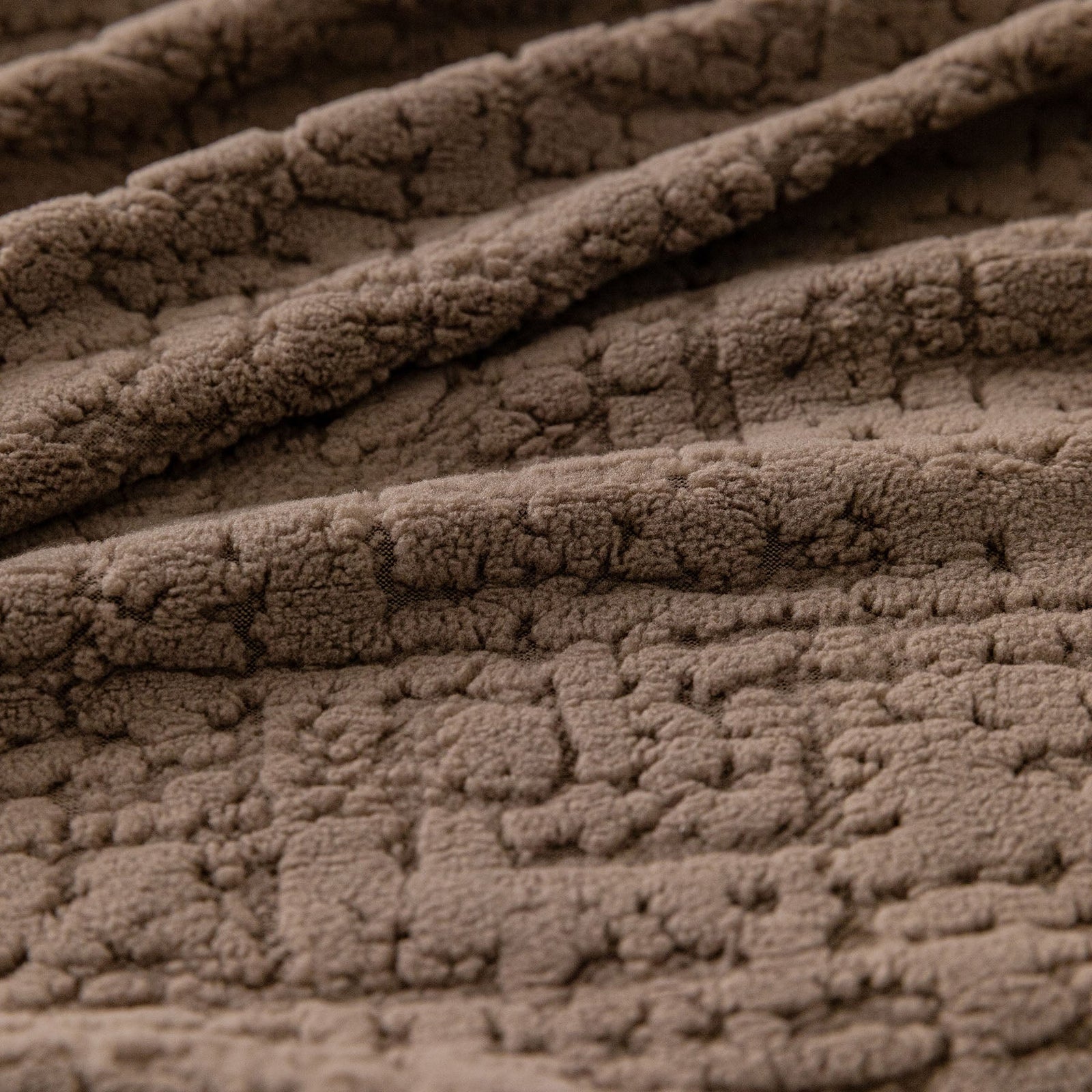 Elastic Stretch Sofa Cover Slipcover, Soft Plush Bubble Textured Jacquard Couch Cover