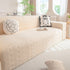High Stretch Embossed Geometric Slipcover for Couch, Cozy Plush Fleece Couch Cover
