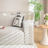 High Stretch Embossed Geometric Slipcover for Couch, Cozy Plush Fleece Couch Cover