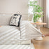 High Stretch Embossed Geometric Slipcover for Couch, Cozy Plush Fleece Couch Cover