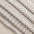 High Stretch Embossed Geometric Slipcover for Couch, Cozy Plush Fleece Couch Cover