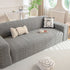 High Stretch Embossed Geometric Slipcover for Couch, Cozy Plush Fleece Couch Cover