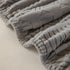 High Stretch Embossed Geometric Slipcover for Couch, Cozy Plush Fleece Couch Cover