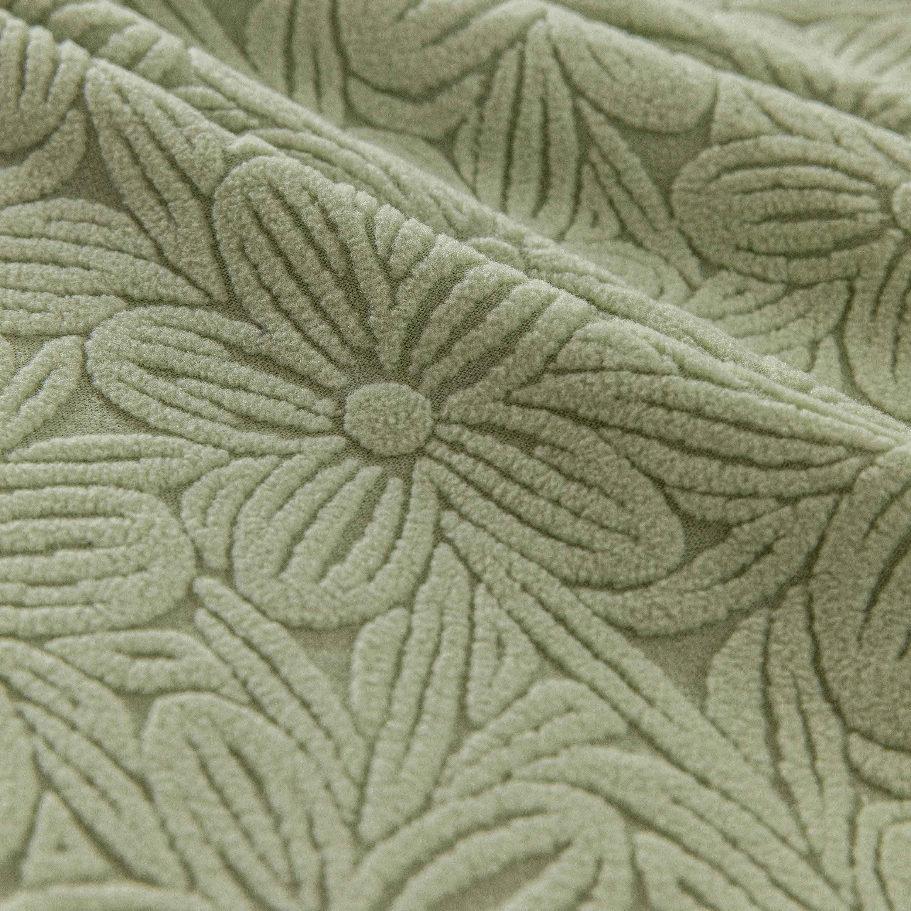 High Elastic Floral Couch Slipcover, Jacquard Stretch Non-Slip Furniture Protector