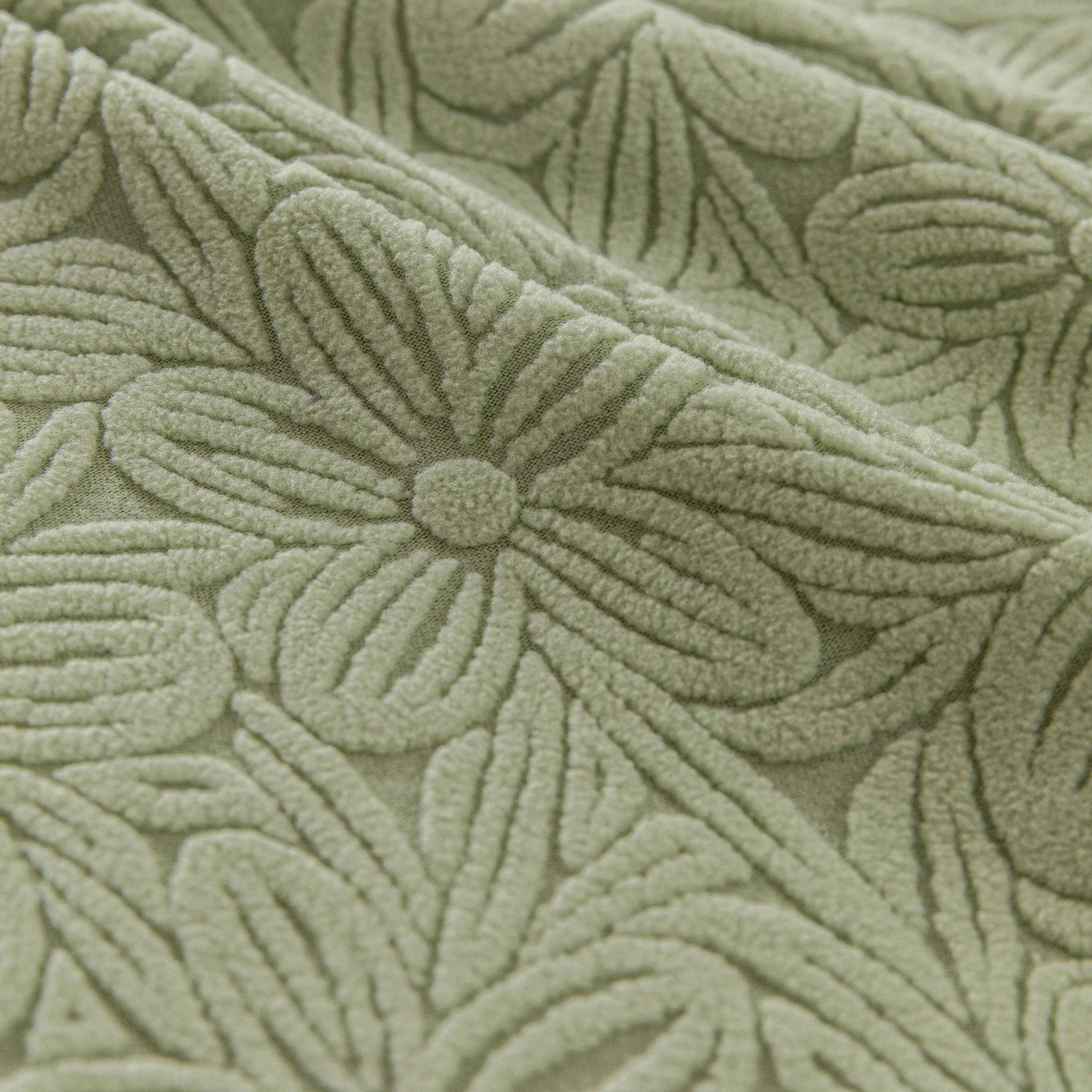 High Elastic Floral Couch Slipcover, Jacquard Stretch Non-Slip Furniture Protector