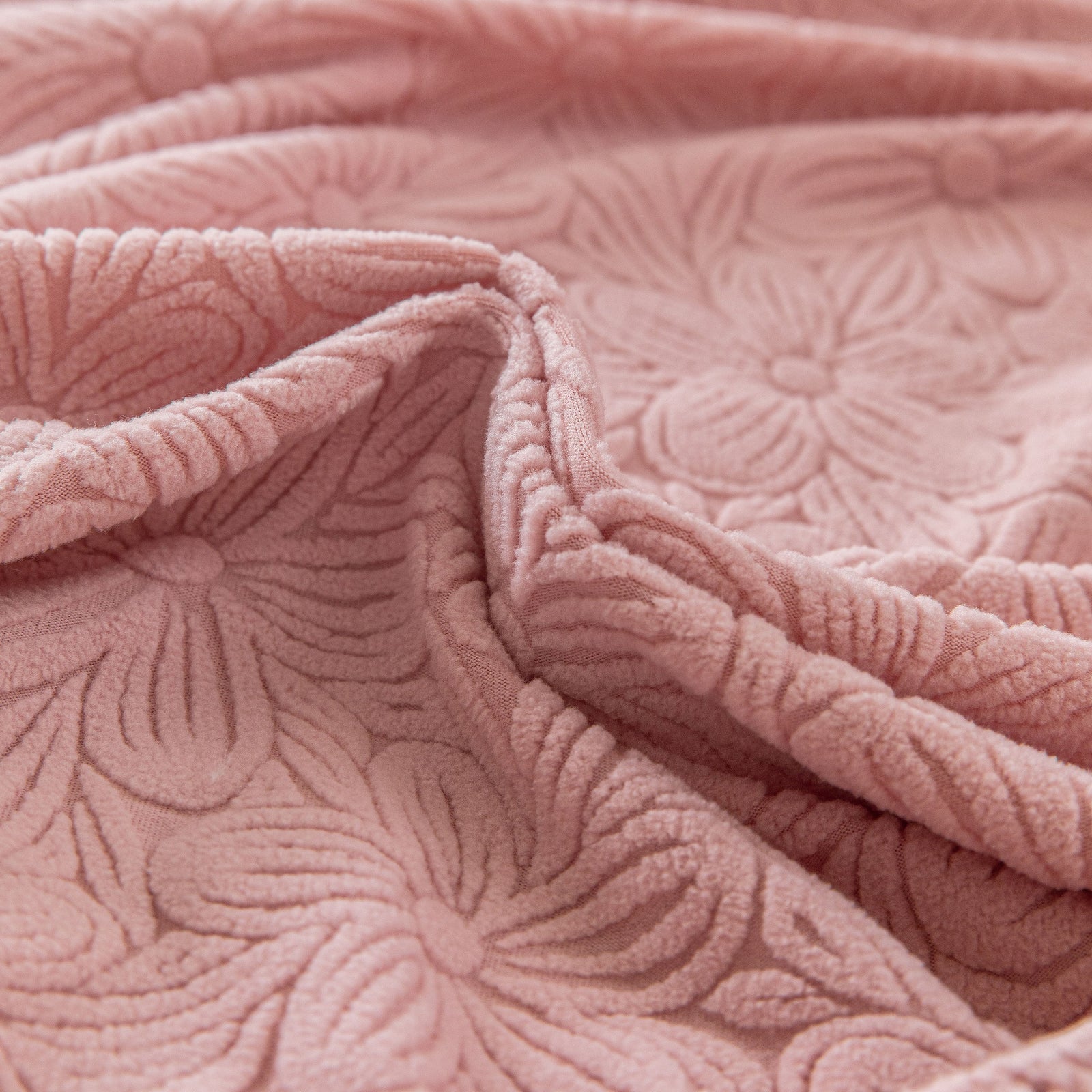 High Elastic Floral Couch Slipcover, Jacquard Stretch Non-Slip Furniture Protector