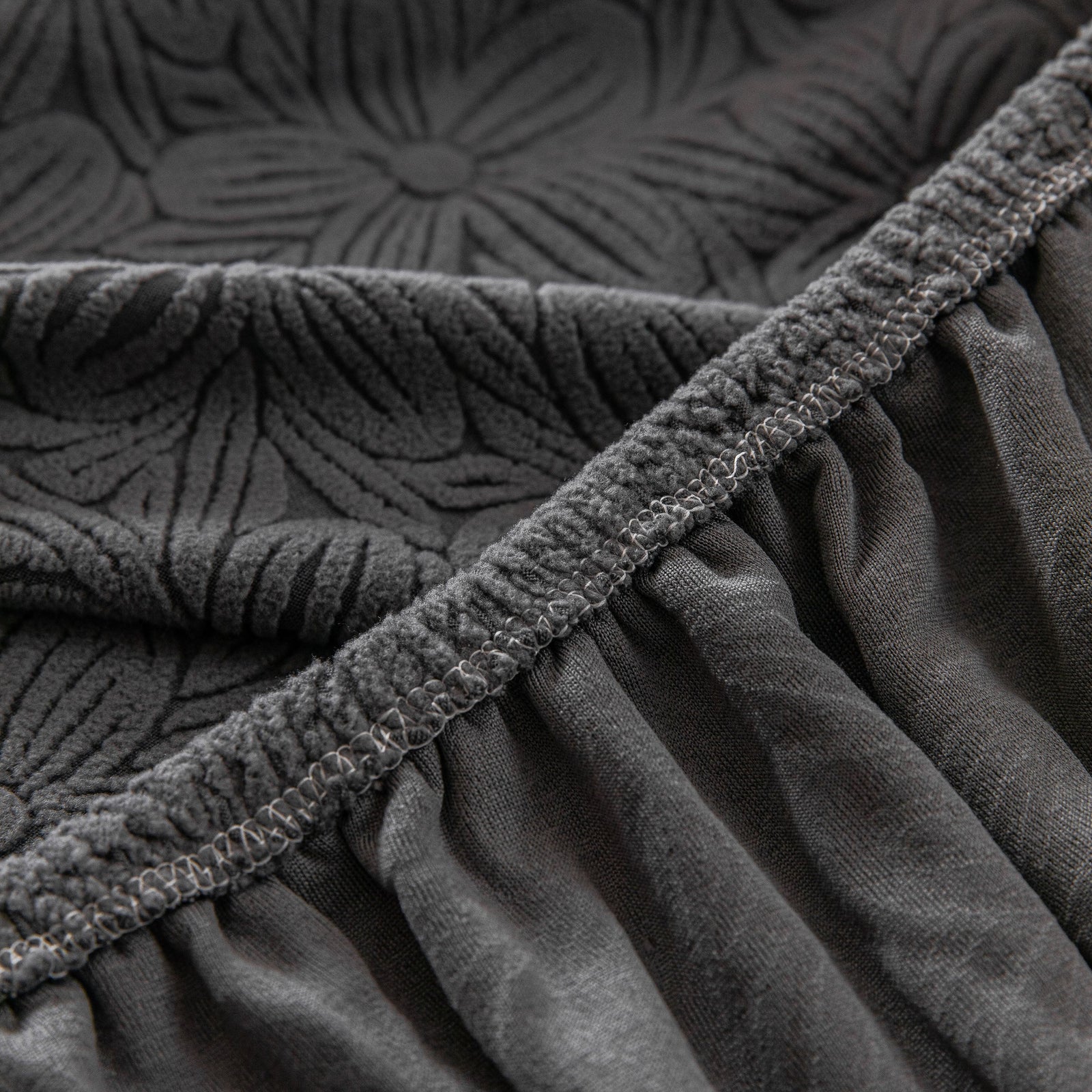 High Elastic Floral Couch Slipcover, Jacquard Stretch Non-Slip Furniture Protector