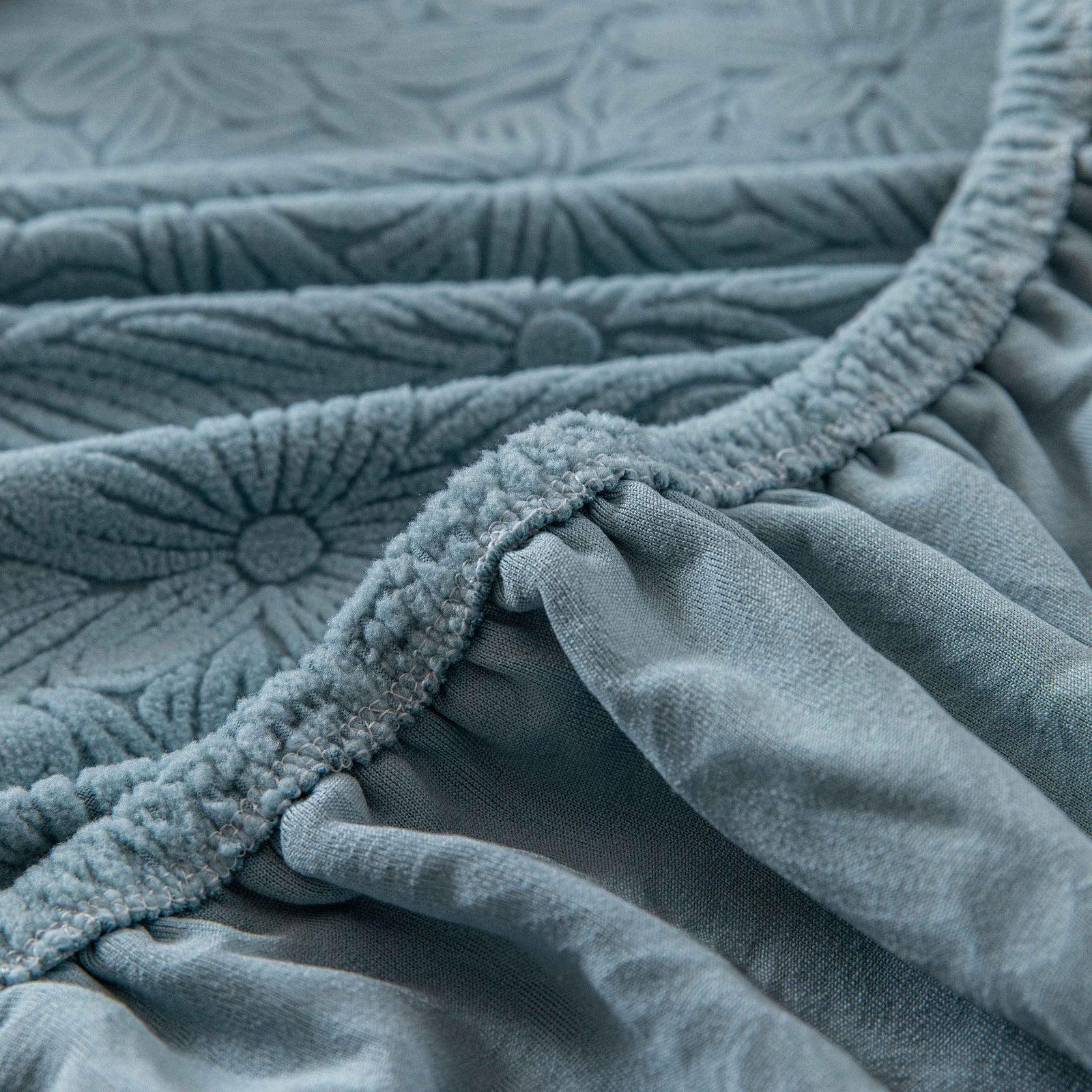 High Elastic Floral Couch Slipcover, Jacquard Stretch Non-Slip Furniture Protector