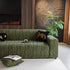 High Stretch Couch Slipcover with Abstract Stripe, Washable Non-Slip Cover for Dogs