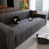 High Stretch Couch Slipcover with Abstract Stripe, Washable Non-Slip Cover for Dogs