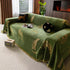 Leopard Sofa Cover Blanket Stylish Furniture Protector Throw for Couches & Loveseats