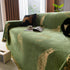 Leopard Sofa Cover Blanket Stylish Furniture Protector Throw for Couches & Loveseats