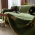 Leopard Sofa Cover Blanket Stylish Furniture Protector Throw for Couches & Loveseats
