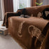 Leopard Sofa Cover Blanket Stylish Furniture Protector Throw for Couches & Loveseats