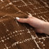 Modern Couch Protector Blanket Woven Chenille Sofa Cover Throw with Artistic Grid