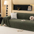 Jacquard Textured Couch Cover Throw, Soft Thick Decorative Slipcover for Couch