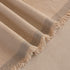 Embossed Leaf Pattern Couch Cover Throw Blanket, Japandi Furniture Cover Protector