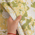 Chenille Throw Blanket Sofa Cover, Abstract Watercolor Couch Cover with Tassel Fringe