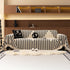 Jacquard Fleece Throw Blanket for Couch Plush Fuzzy Cozy Soft Blankets and Throws for Sofa