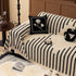 Jacquard Fleece Throw Blanket for Couch Plush Fuzzy Cozy Soft Blankets and Throws for Sofa