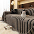Jacquard Fleece Throw Blanket for Couch Plush Fuzzy Cozy Soft Blankets and Throws for Sofa