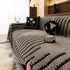 Jacquard Fleece Throw Blanket for Couch Plush Fuzzy Cozy Soft Blankets and Throws for Sofa