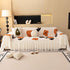Retro Floral Sofa Cover with Sheer Ruffle Skirt, Decorative Sofa Protector Cover