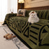 Boho Plush Couch Cover Bohemian Throw Blanket Decor Covers Sofa Chair Furniture Bed