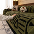 Boho Plush Couch Cover Bohemian Throw Blanket Decor Covers Sofa Chair Furniture Bed