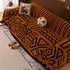Boho Plush Couch Cover Bohemian Throw Blanket Decor Covers Sofa Chair Furniture Bed
