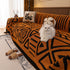 Boho Plush Couch Cover Bohemian Throw Blanket Decor Covers Sofa Chair Furniture Bed