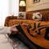 Boho Plush Couch Cover Bohemian Throw Blanket Decor Covers Sofa Chair Furniture Bed