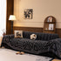 Boho Plush Couch Cover Bohemian Throw Blanket Decor Covers Sofa Chair Furniture Bed