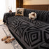 Boho Plush Couch Cover Bohemian Throw Blanket Decor Covers Sofa Chair Furniture Bed