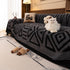 Boho Plush Couch Cover Bohemian Throw Blanket Decor Covers Sofa Chair Furniture Bed