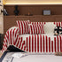 Jacquard Fleece Throw Blanket for Couch Plush Fuzzy Cozy Soft Blankets and Throws for Sofa