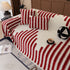 Jacquard Fleece Throw Blanket for Couch Plush Fuzzy Cozy Soft Blankets and Throws for Sofa