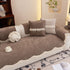 Chenille Sofa Cover Towel – Non-Slip, Washable Pets Couch Protector with Tassels