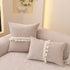 Chenille Sofa Cover Towel – Non-Slip, Washable Pets Couch Protector with Tassels