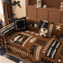Boho Chic Woven Throw Blanket for Couch, Washable Couch Cover for Pets, Dogs, Cats