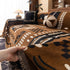 Boho Chic Woven Throw Blanket for Couch, Washable Couch Cover for Pets, Dogs, Cats