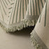 Geometric Radial Striped L-Shape Sofa Cover: Thick, Reversible Furniture Blanket for Kids and Pets