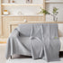 Cooling Comfy Throw Sofa Cover, Textured & Breathable, Multi-Use Decorative Couch Covers for Summer